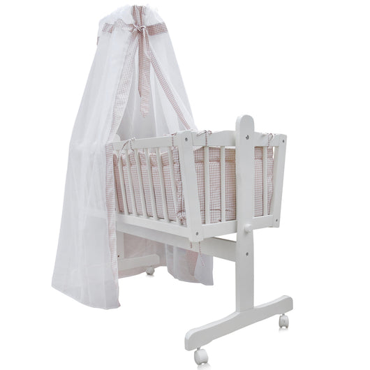 Vitalispa Lettino per bambini Beige 100 x 77 cm Con rulli