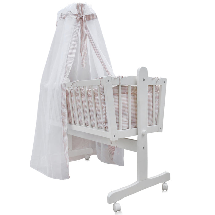 Vitalispa Lettino per bambini Beige 100 x 77 cm Con rulli