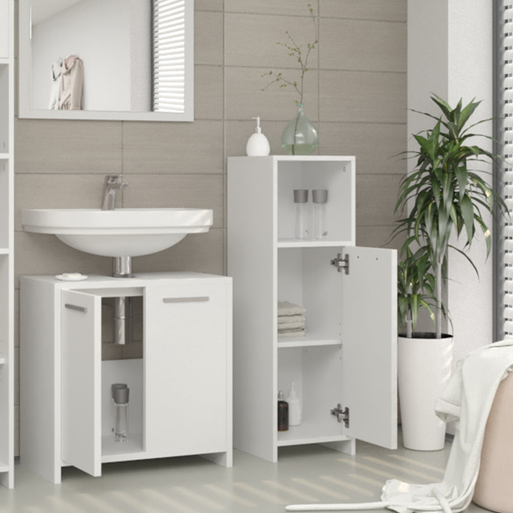 Vicco Mobiletto bagno Bianco 30 x 95 cm