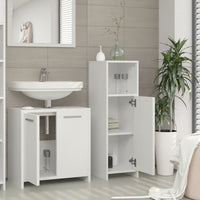 Vicco Mobiletto bagno Bianco 30 x 95 cm
