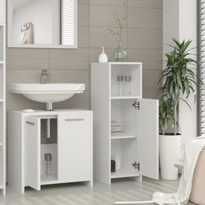 Vicco Mobiletto bagno Bianco 30 x 95 cm
