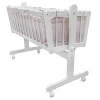Vitalispa Lettino per bambini Beige 100 x 77 cm Con rulli