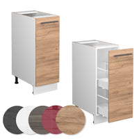 Vicco Armadio cucina dispensa alto Quercia dorata 30 cm , PL Rovere