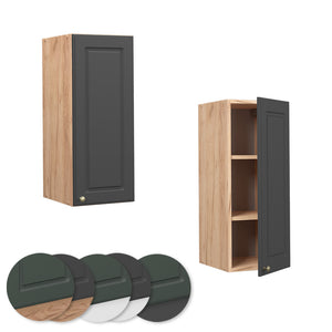 Vicco Pensile da cucina Antracite-oro 30 cm