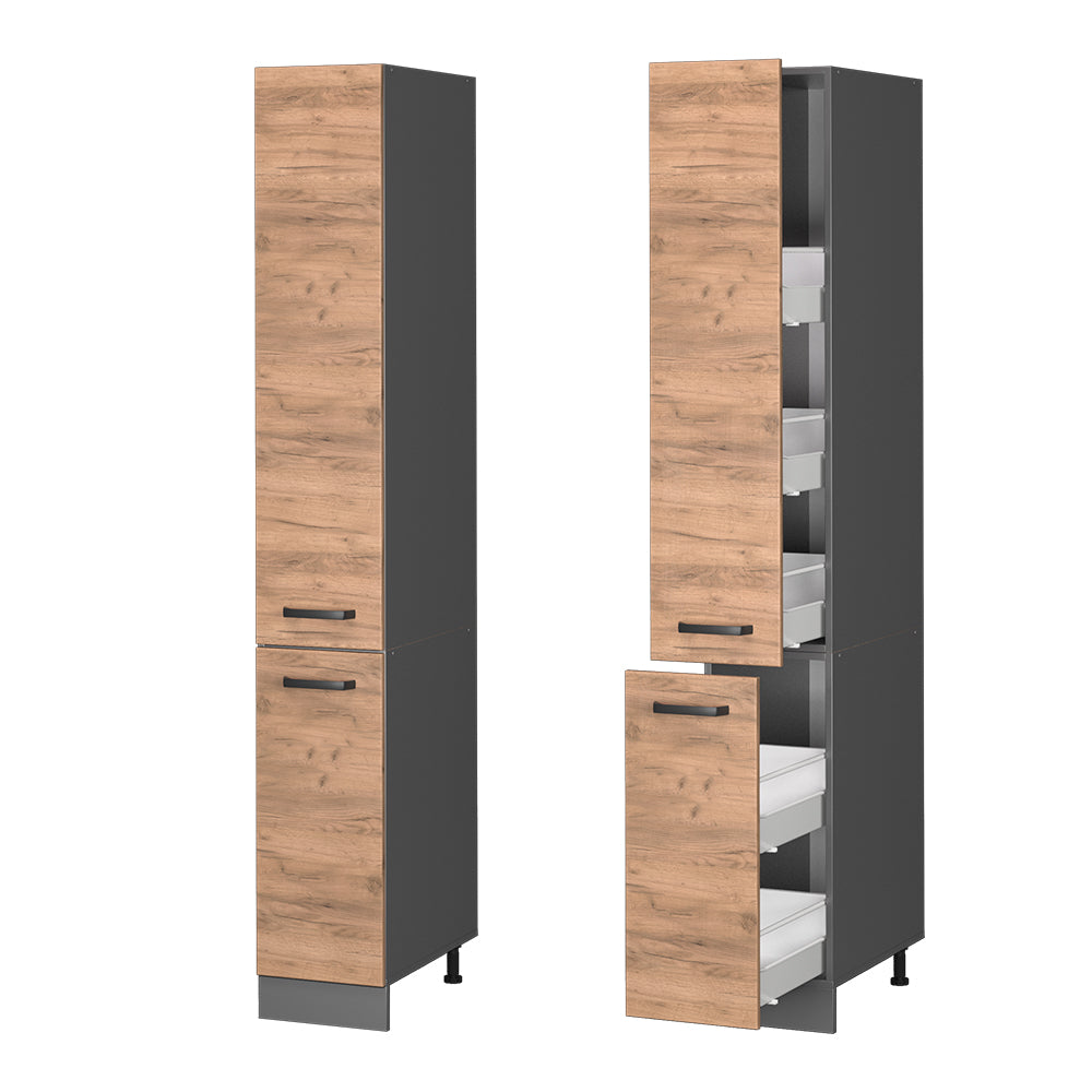 Vicco Armadio da farmacia Quercia dorata 30 cm