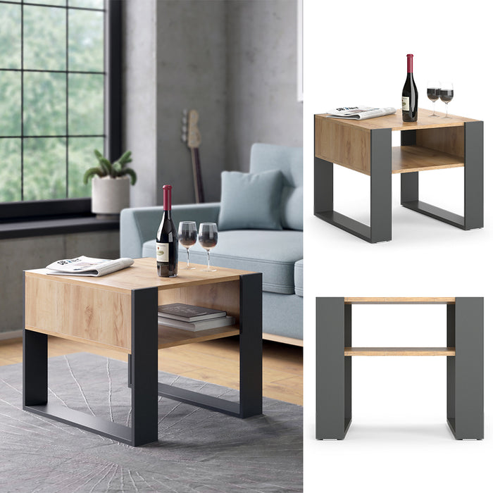 Vicco Tavolino da salotto Antracite 59.2 x 50.6 cm