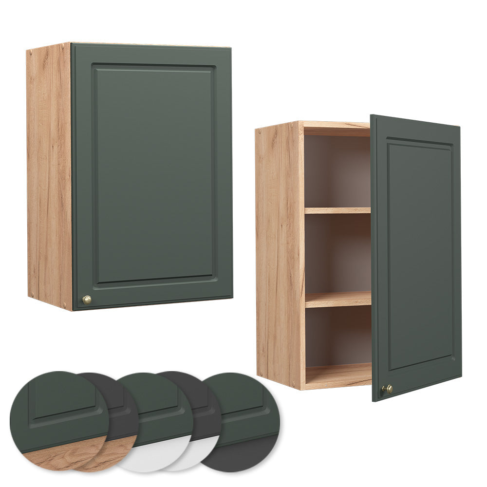 Vicco Pensile da cucina Verde-oro Country House 50 cm