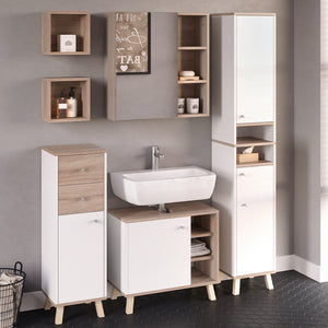 Vicco Mobile sottolavabo per bagno Bianco 60 x 54 cm