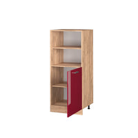 Vicco Mobile per forno da incasso Rosso lucido 60 cm