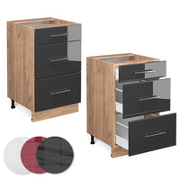 Vicco Mobiletto base per cucina Antracite lucido 50 cm , PL Antracite