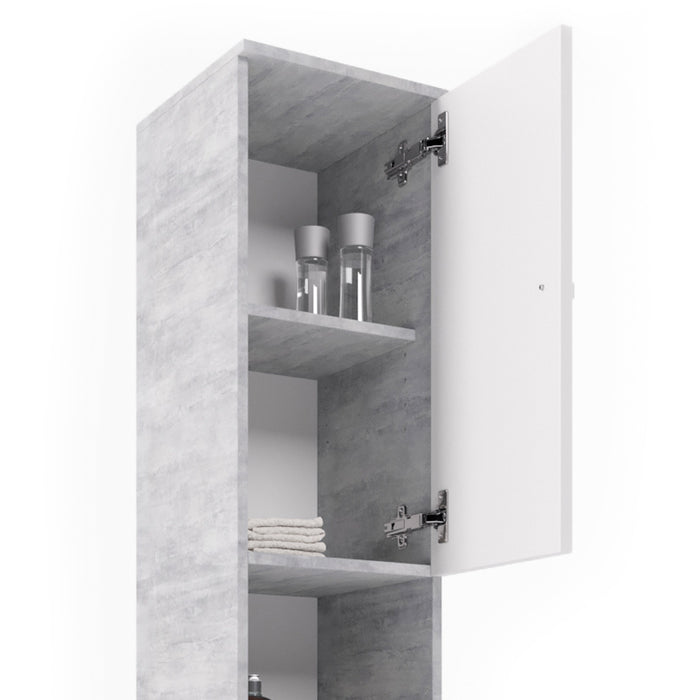 Vicco Mobile bagno alto Calcestruzzo 30 x 190 cm
