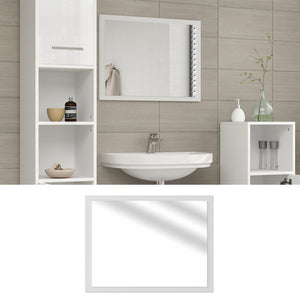 Vicco Specchio bagno Bianco lucido 45 x 60 cm