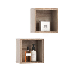 Vicco Mobile bagno Sonoma 25 x 25 cm Set di 2