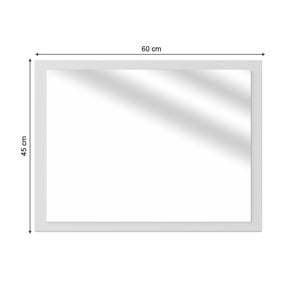 Vicco Specchio bagno Bianco lucido 45 x 60 cm