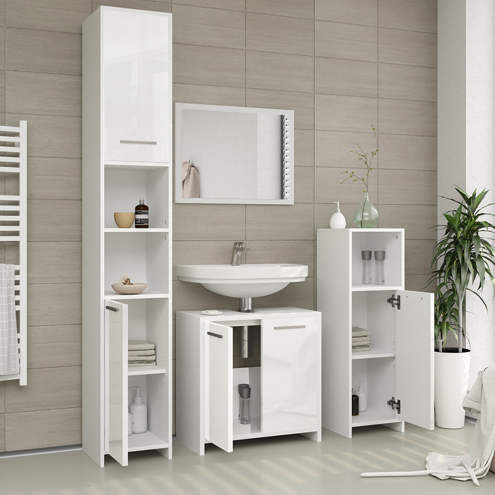 Vicco Specchio bagno Bianco lucido 45 x 60 cm