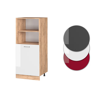 Vicco Mobile per forno da incasso Bianco lucido 60 cm