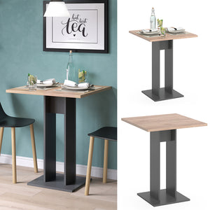 Vicco Tavolo da pranzo Antracite 65 x 65 cm