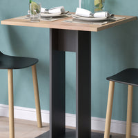 Vicco Tavolo da pranzo Antracite 65 x 65 cm