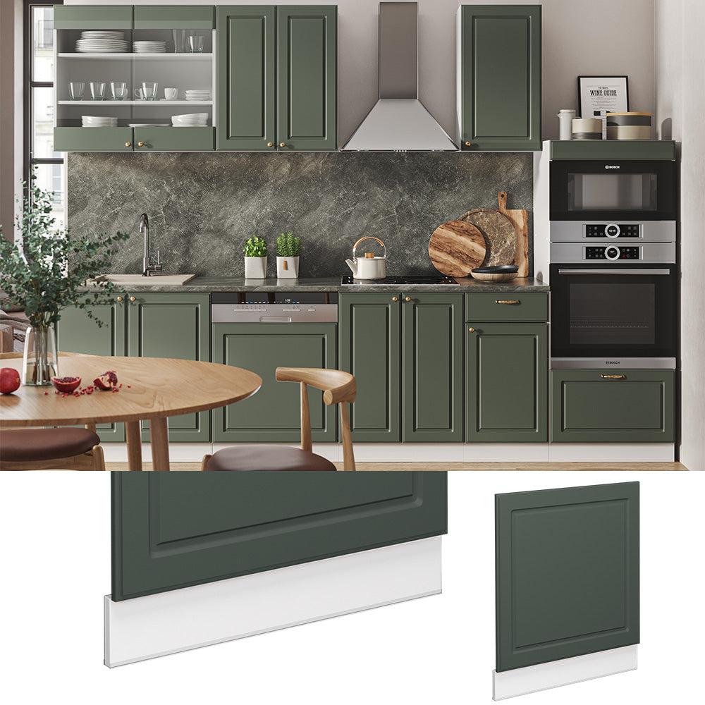 Vicco Pannello frontale Verde-oro Country House 60 cm senza piano di lavoro