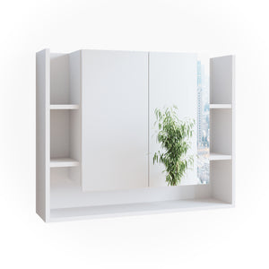 Vicco Specchio contenitore bagno Bianco 80.2 x 64 cm