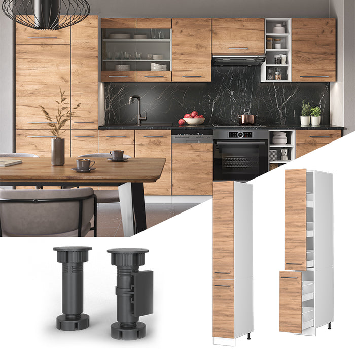 Vicco Armadio da farmacia Quercia dorata 30 cm