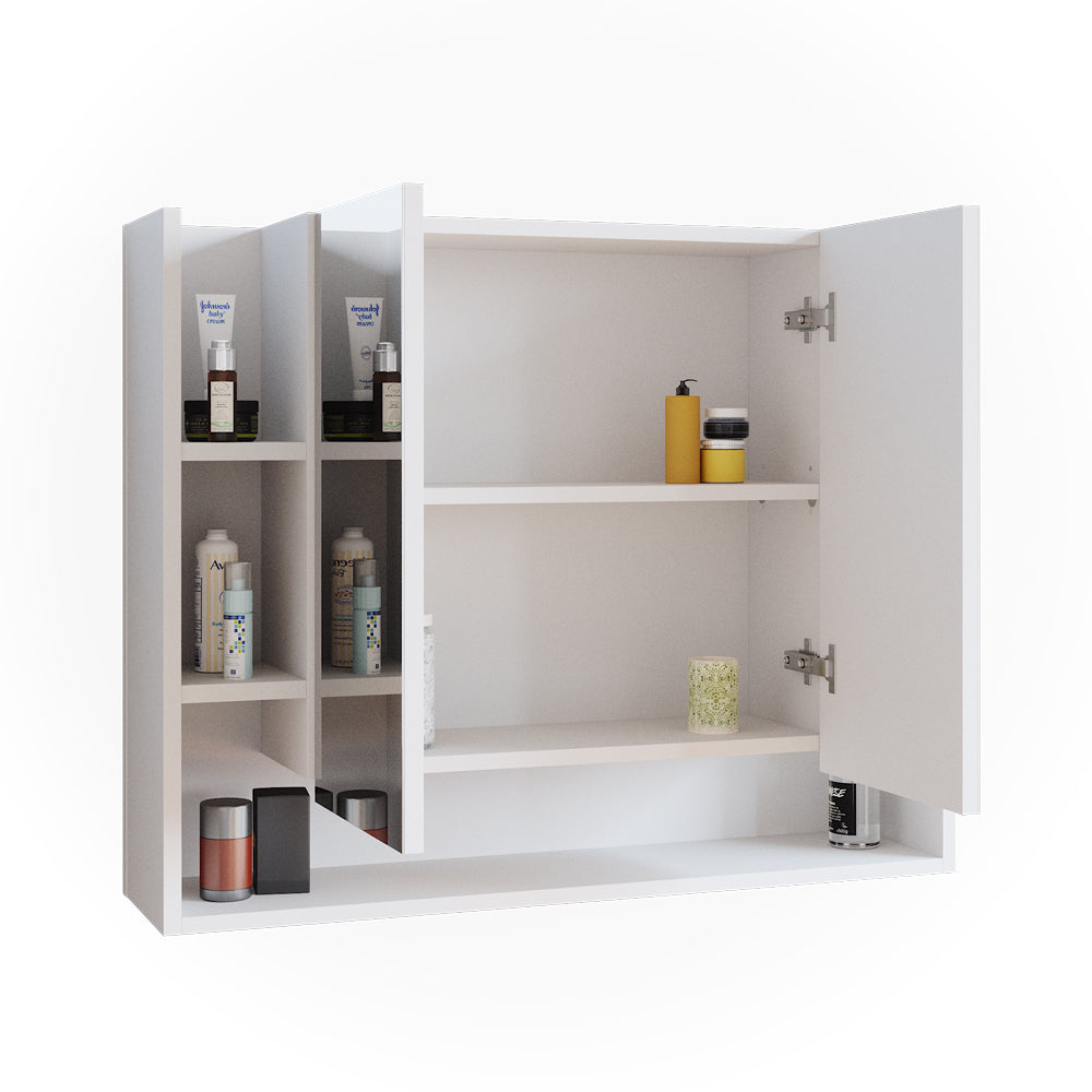 Vicco Specchio contenitore bagno Bianco 80.2 x 64 cm