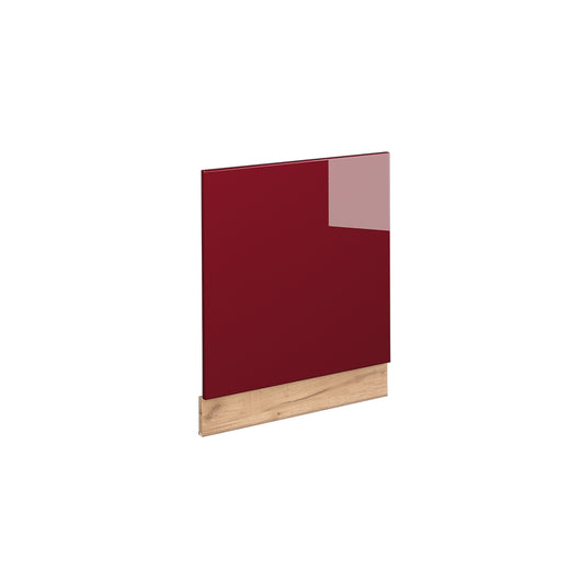 Vicco Pannello frontale Rosso bordeaux lucido 60 cm senza piano di lavoro