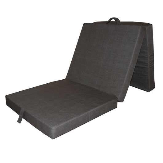 Vitalispa Materasso pieghevole Antracite 190 x 70 cm