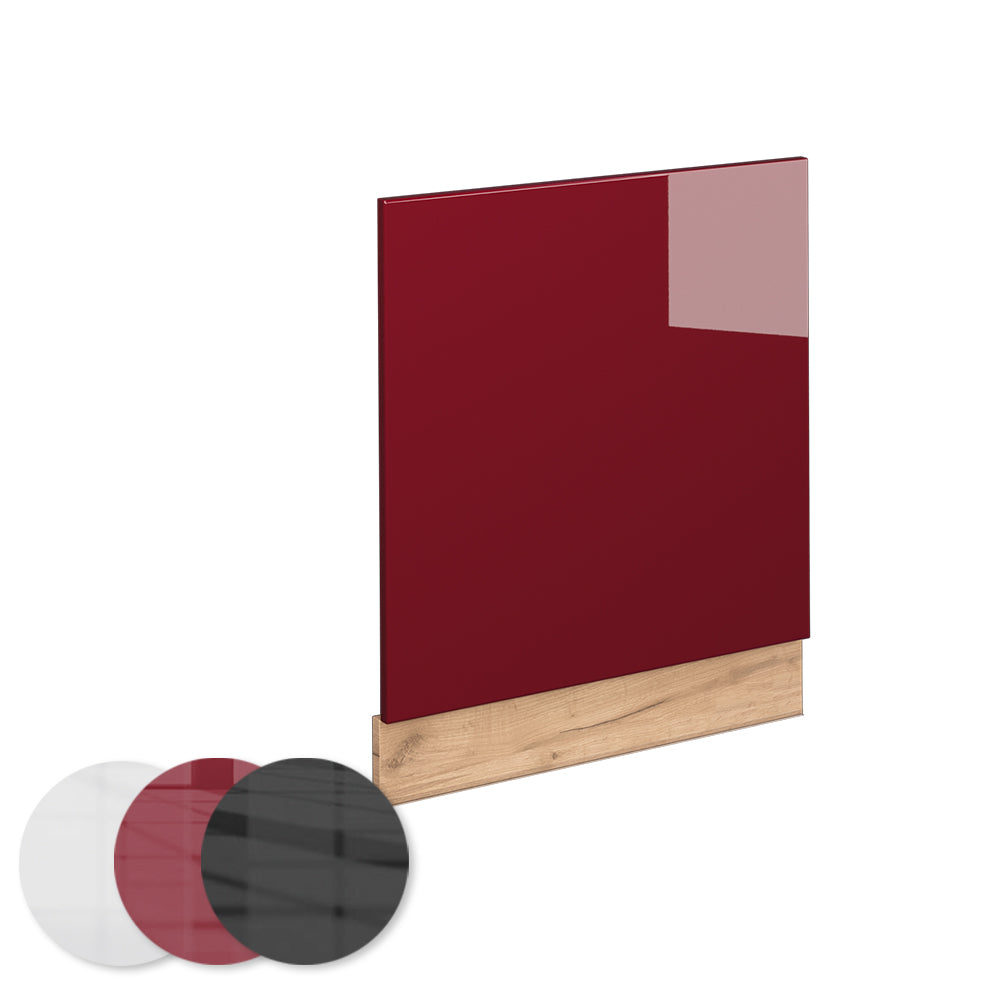 Vicco Pannello frontale Rosso bordeaux lucido 60 cm , PL Rovere