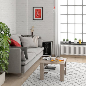 Vicco Tavolino da salotto Sonoma 60 x 60 cm