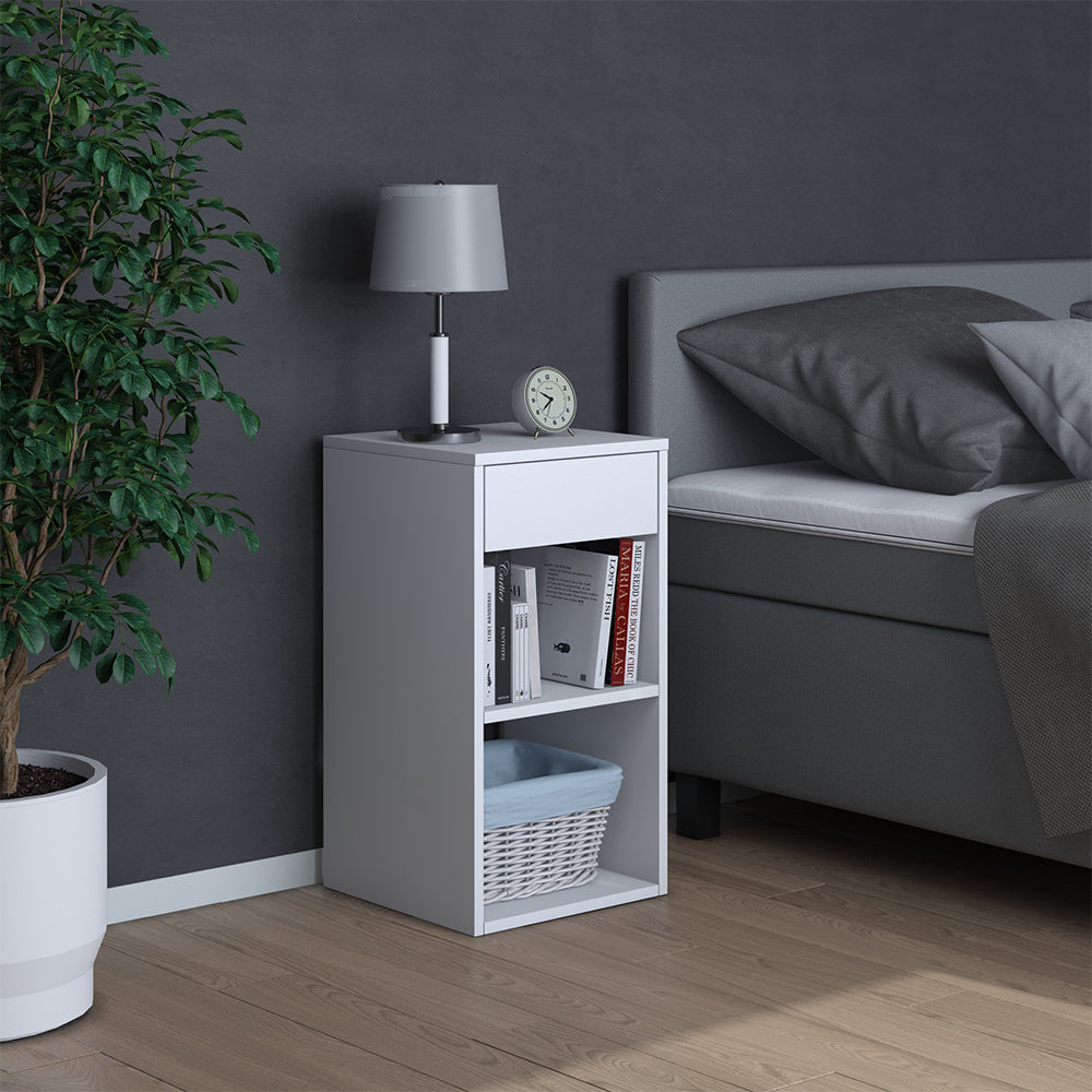 Vicco Comodini camera da letto Bianco 35 x 65 cm