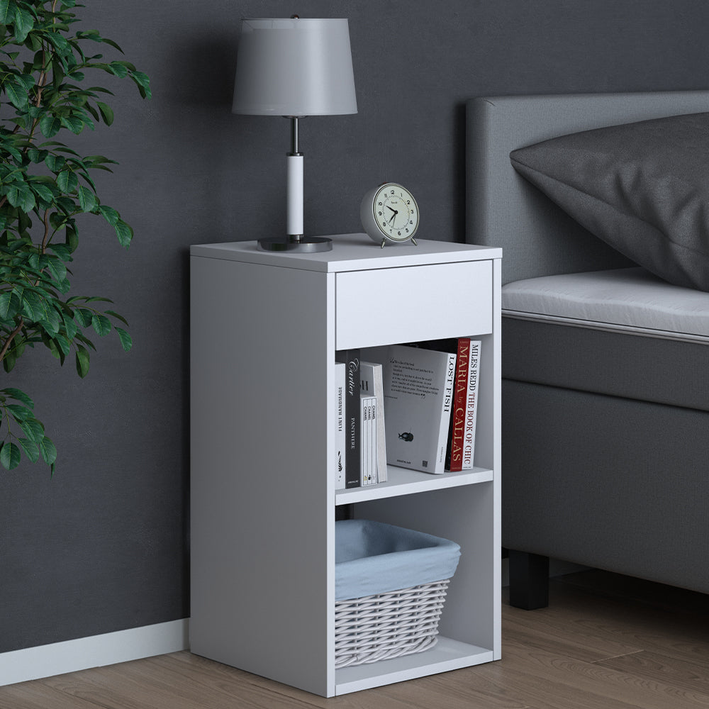 Vicco Comodini camera da letto Bianco 35 x 65 cm