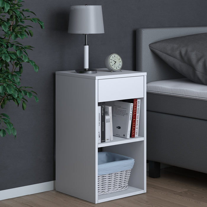 Vicco Comodini camera da letto Bianco 35 x 65 cm