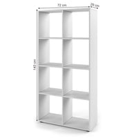 Vicco Divisorio per ambienti Bianco 143 x 72 cm