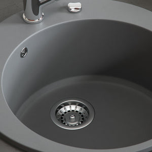 Bergström Lavello Grigio 50.5 x 50.5 cm Rotondo