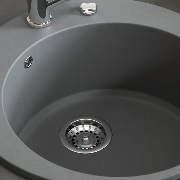 Bergström Lavello Grigio 50.5 x 50.5 cm Rotondo