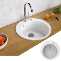 Bergström Lavello Bianco 50.5 x 50.5 cm Rotondo