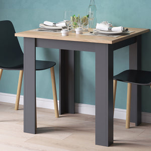 Vicco Tavolo da pranzo Quercia dorata 80 x 80 cm