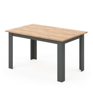 Vicco Tavolo da pranzo Quercia dorata 90 x 140 cm