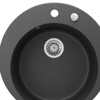 Bergström Lavello Nero 50.5 x 50.5 cm Rotondo