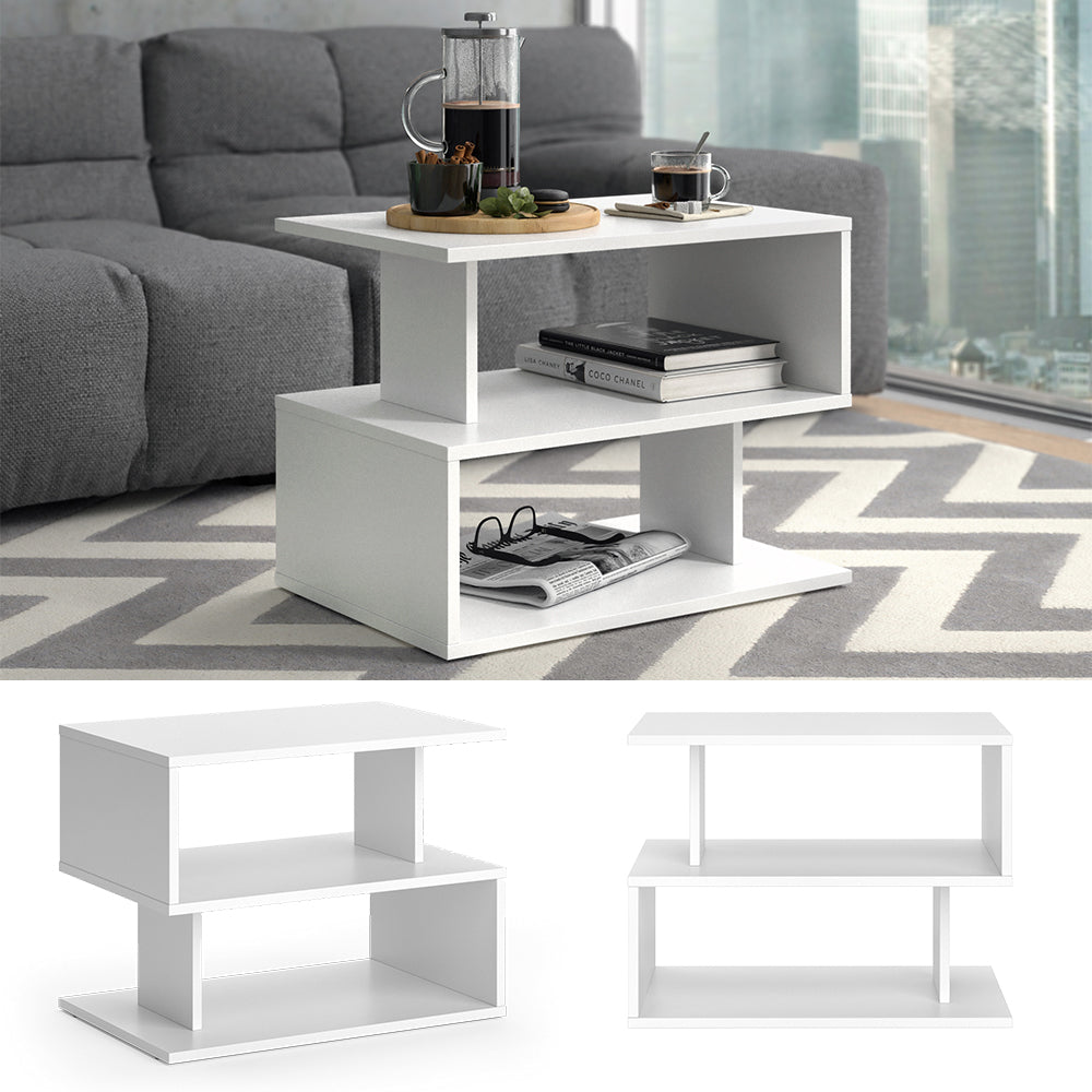 Vicco Tavolino da salotto Bianco 59 x 39 cm