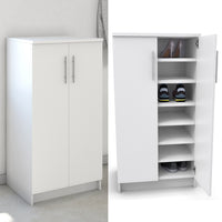 Vicco Mobile porta scarpe Bianco 56 x 108 cm
