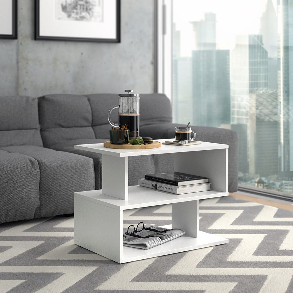 Vicco Tavolino da salotto Bianco 59 x 39 cm