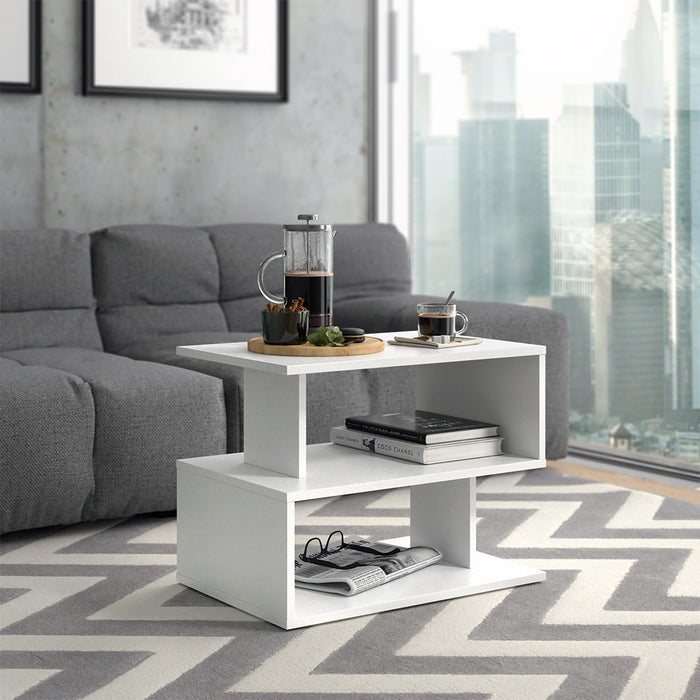 Vicco Tavolino da salotto Bianco 59 x 39 cm