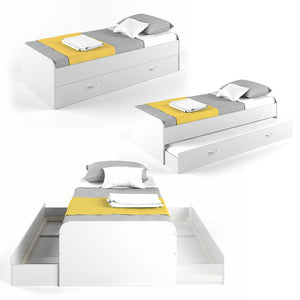 Vitalispa Letto per bambini Bianco 90x200 cm