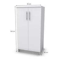 Vicco Mobile porta scarpe Bianco 56 x 108 cm