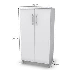 Vicco Mobile porta scarpe Bianco 56 x 108 cm