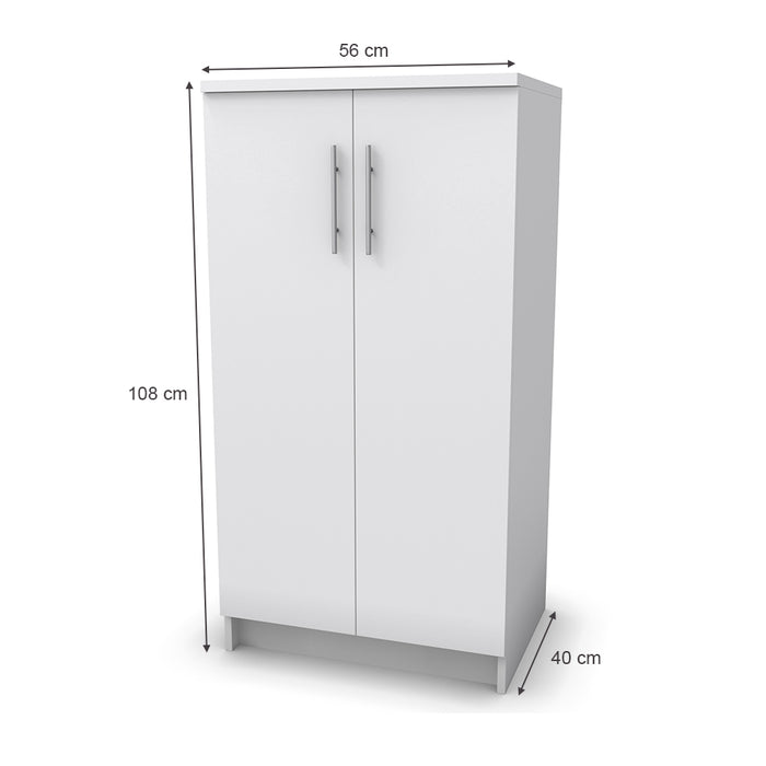 Vicco Mobile porta scarpe Bianco 56 x 108 cm
