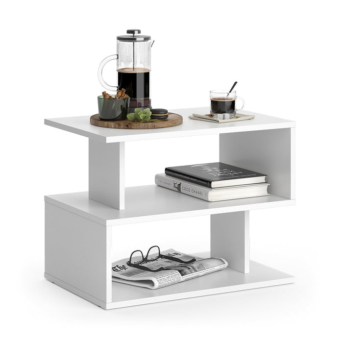 Vicco Tavolino da salotto Bianco 59 x 39 cm