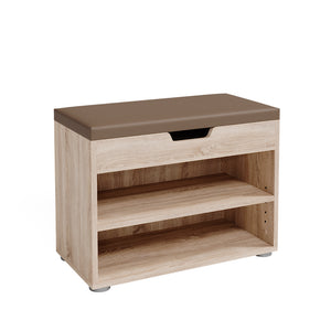 Vicco Panca scarpiera da ingresso Sonoma 60 x 45 cm